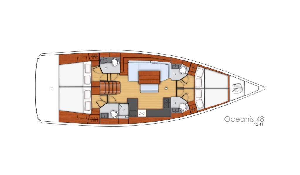 Oceanis 48 Flou