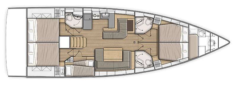 Oceanis 51.1 Aloha