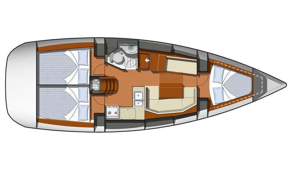 Sun Odyssey 36i Izella