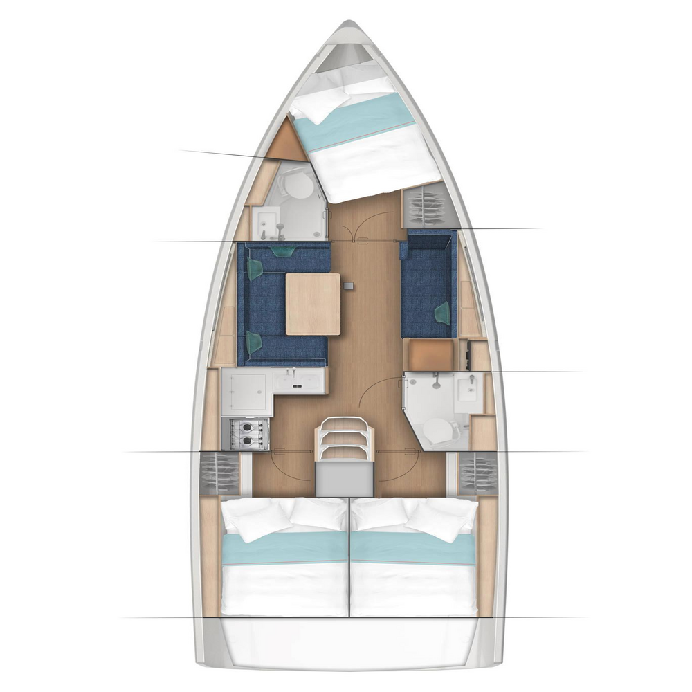 Sun Odyssey 380 Bright Elli