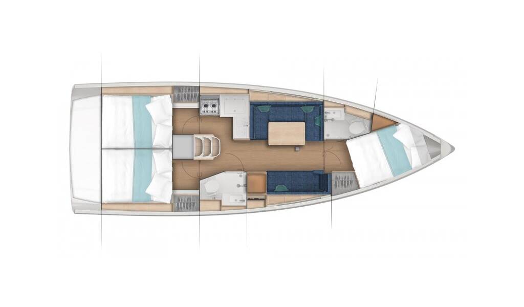 Sun Odyssey 380 Bura Kiss