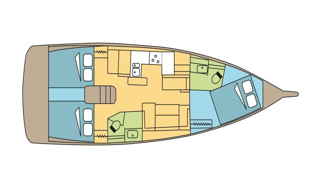 Sun Odyssey 410 Eretmochelys