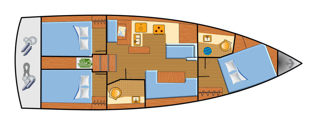 Sun Odyssey 410 Maral