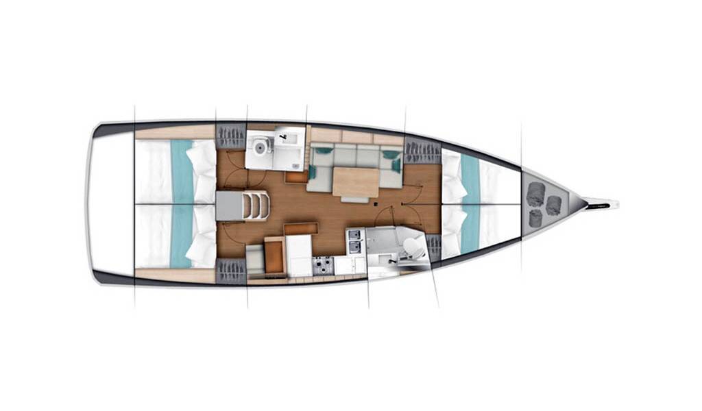 Sun Odyssey 440 La Baavca 566/2024