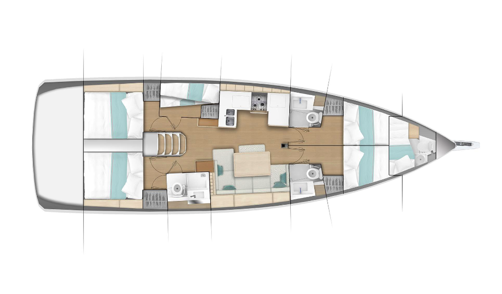 Sun Odyssey 490 Anna Smile