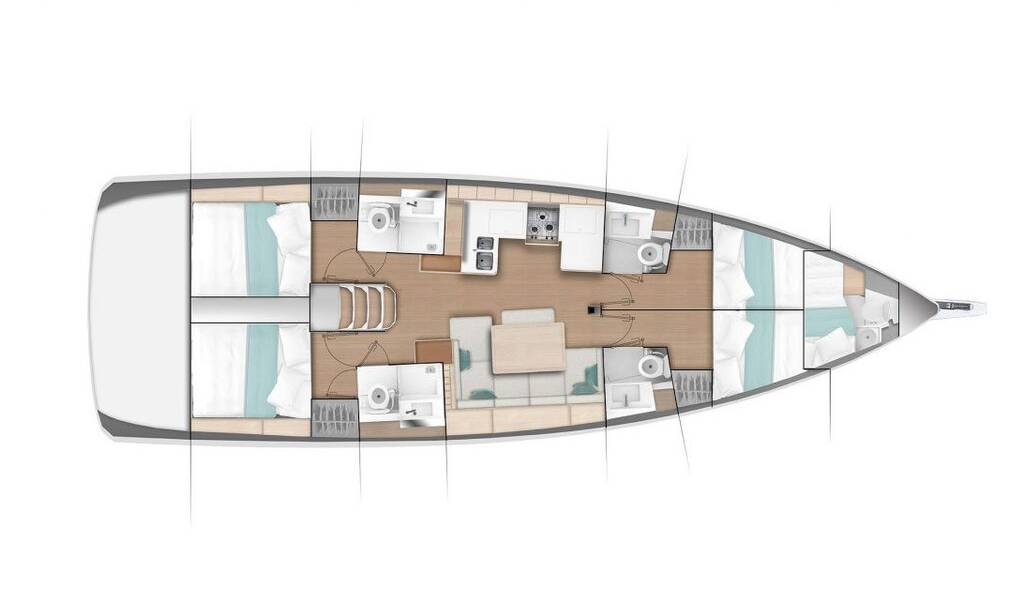 Sun Odyssey 490 Lady Flora 2