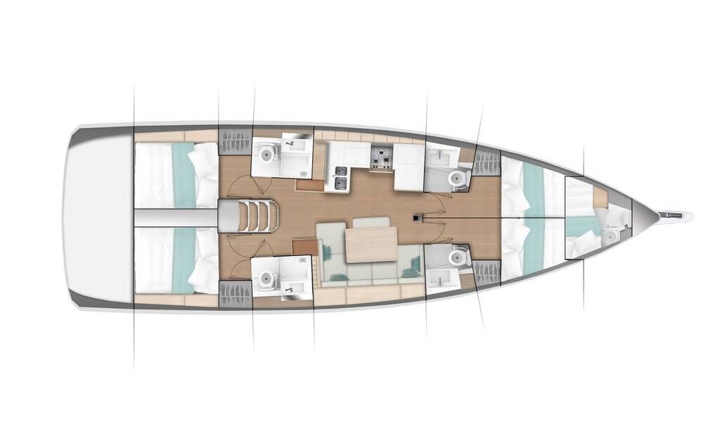 Sun Odyssey 490 Calma