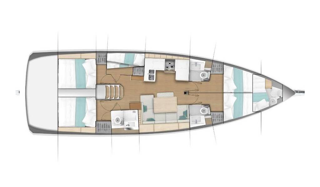 Sun Odyssey 490 Izzy