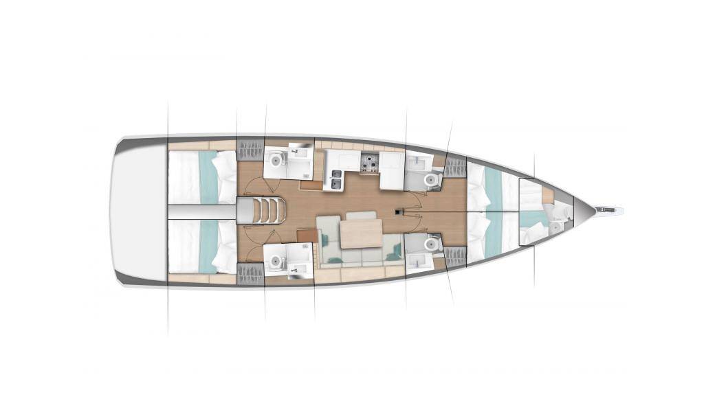 Sun Odyssey 490 Menelaos