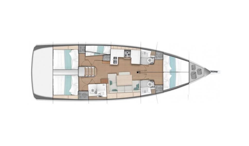 Sun Odyssey 490 Avra